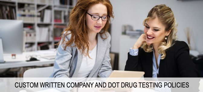 OHS writes Custom Written Drug Testing Policies with the help of your H/R department's input.