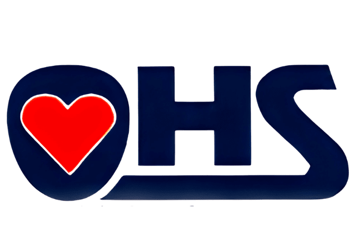 Heart and letters on black background.
